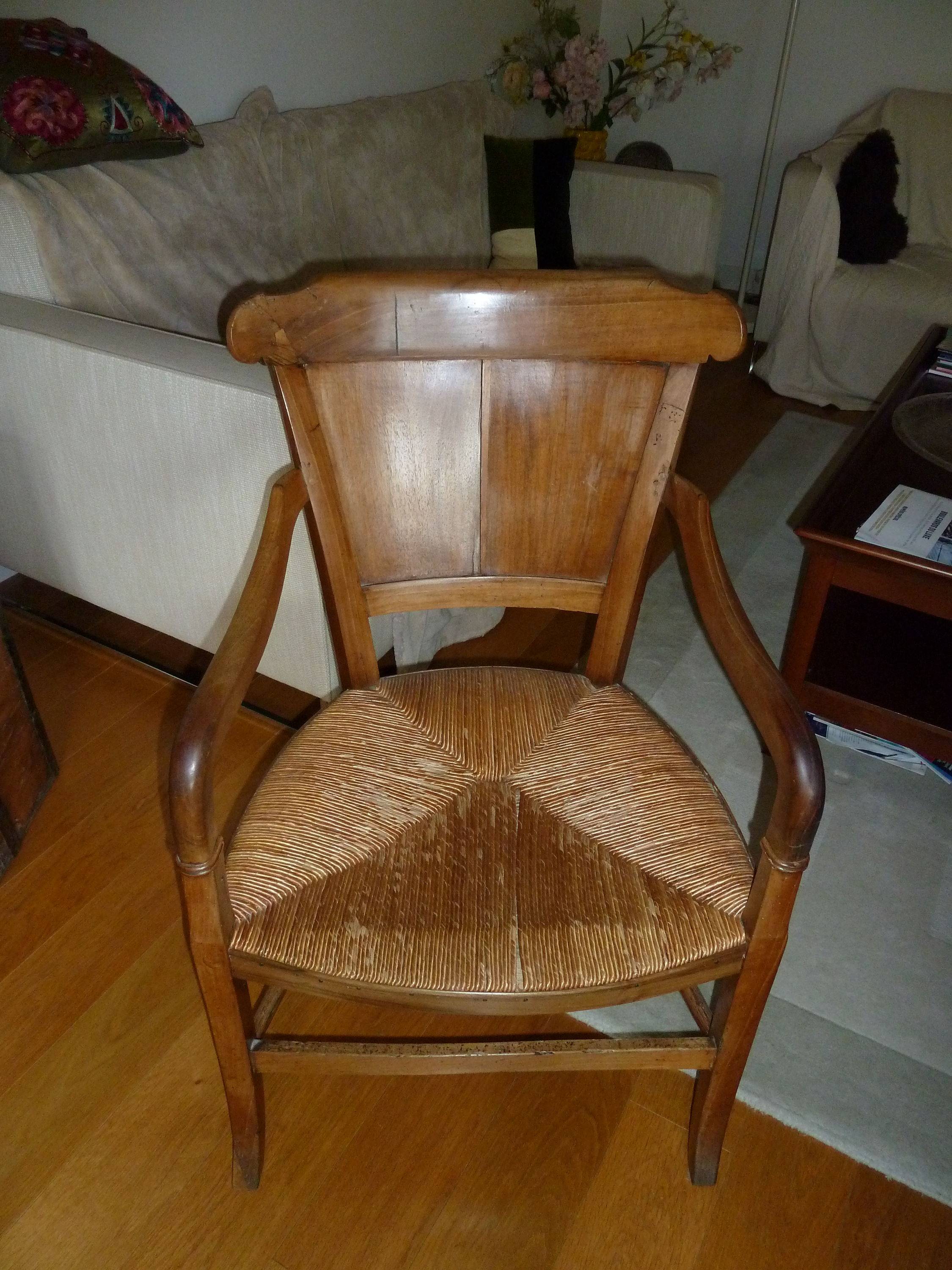 Vends fauteuil Louis Philippe