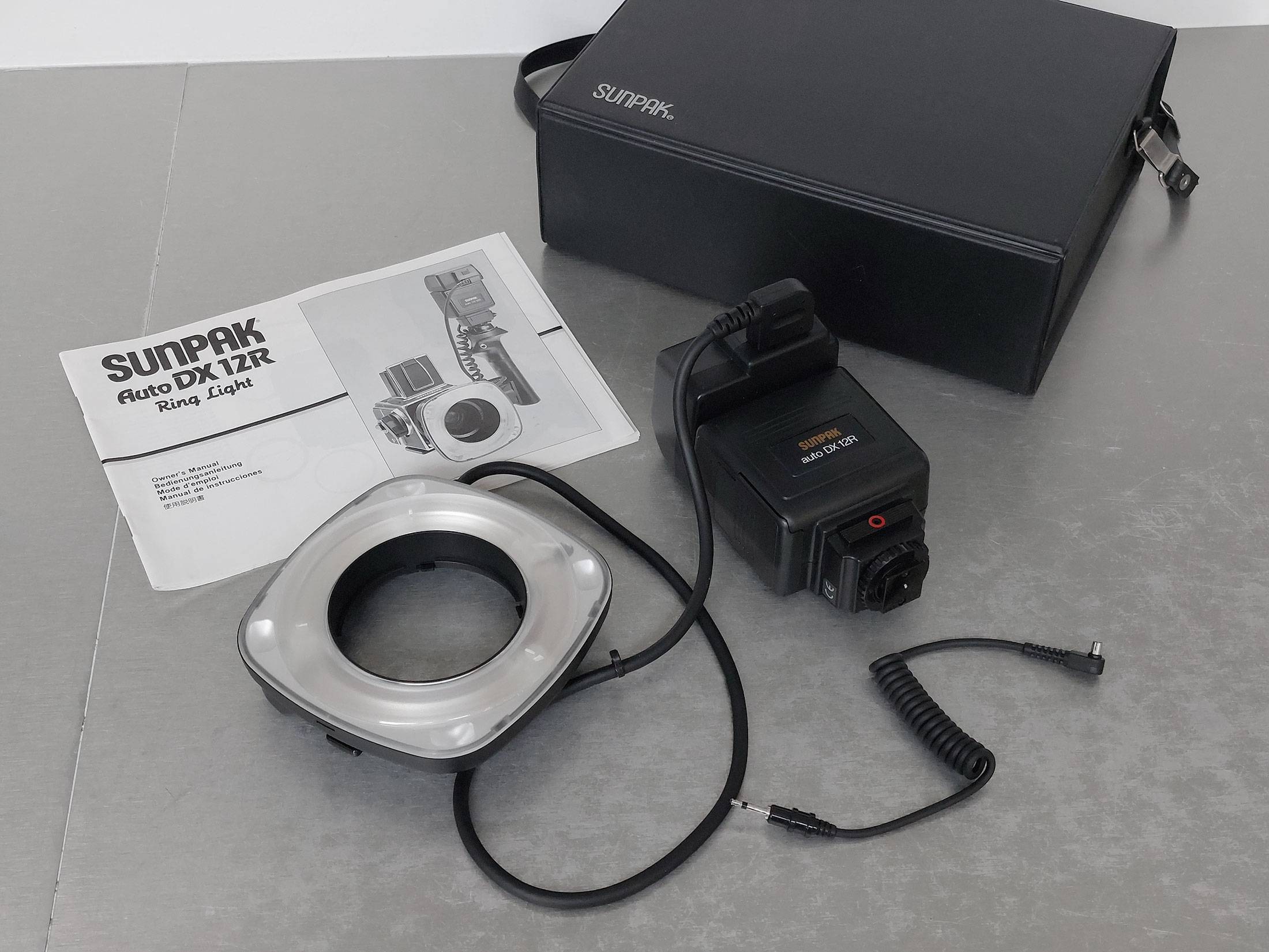 Vends Flash Annulaire Sunpack auto DX 12 r