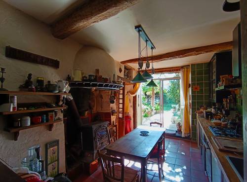 Vends appartement 200m² avec jardin au centre historique de Céret