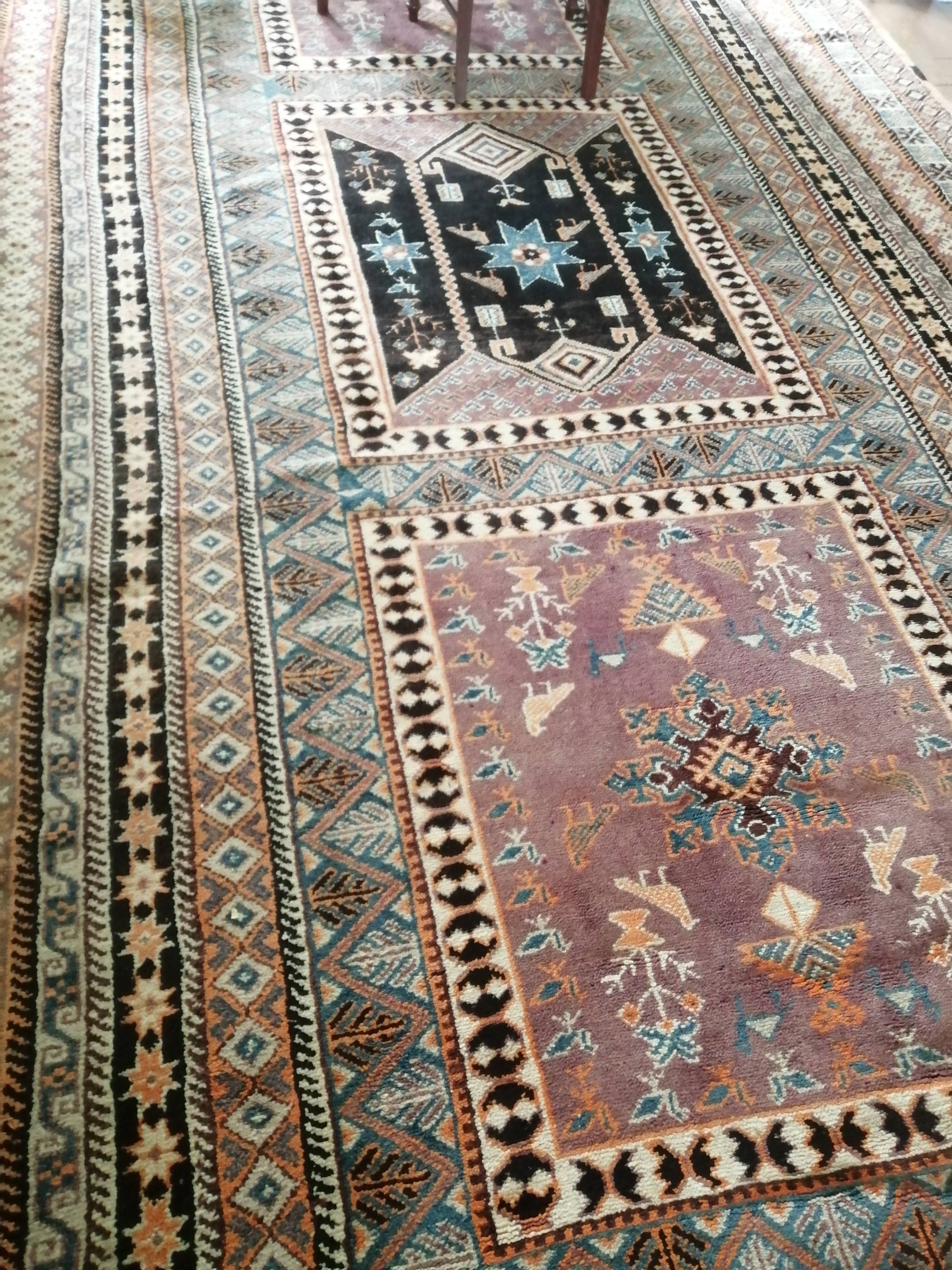 Vends très grand tapis en laine
