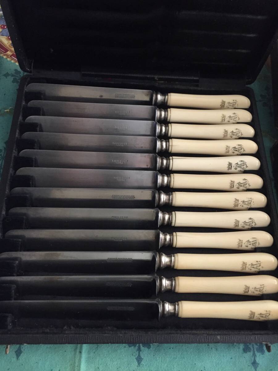 Vends grands et petits couteaux XIXème