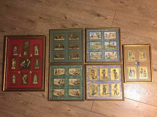 Vends 6 gravures (imagerie début XXè siècle) encadrées