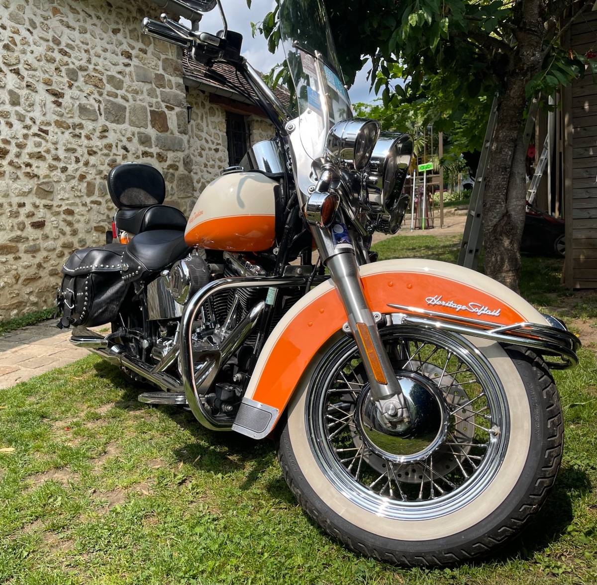 Vends Harley Davidson Softail Héritage, 2005, 14900km