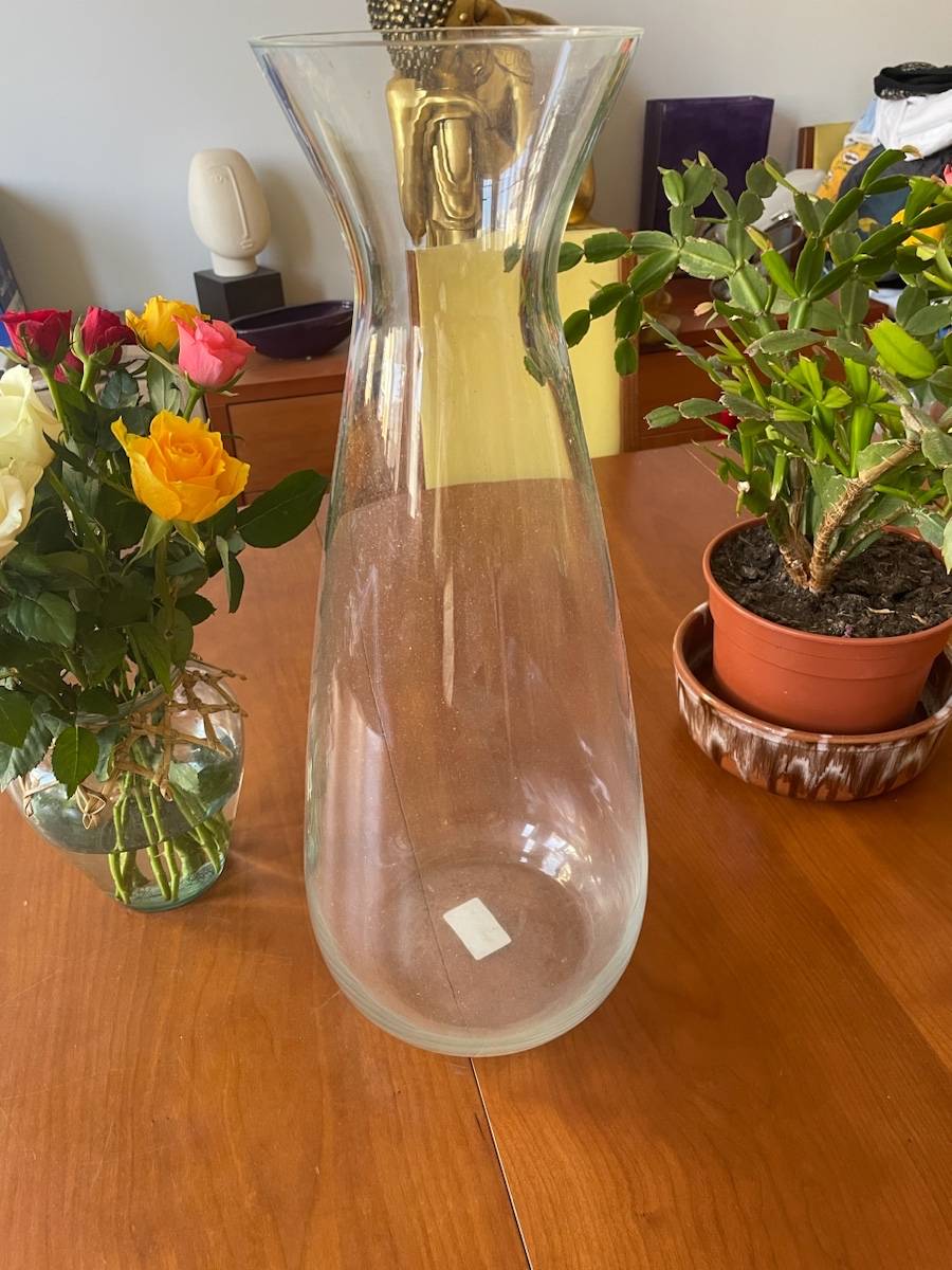 Vends vase hauteur 50cm