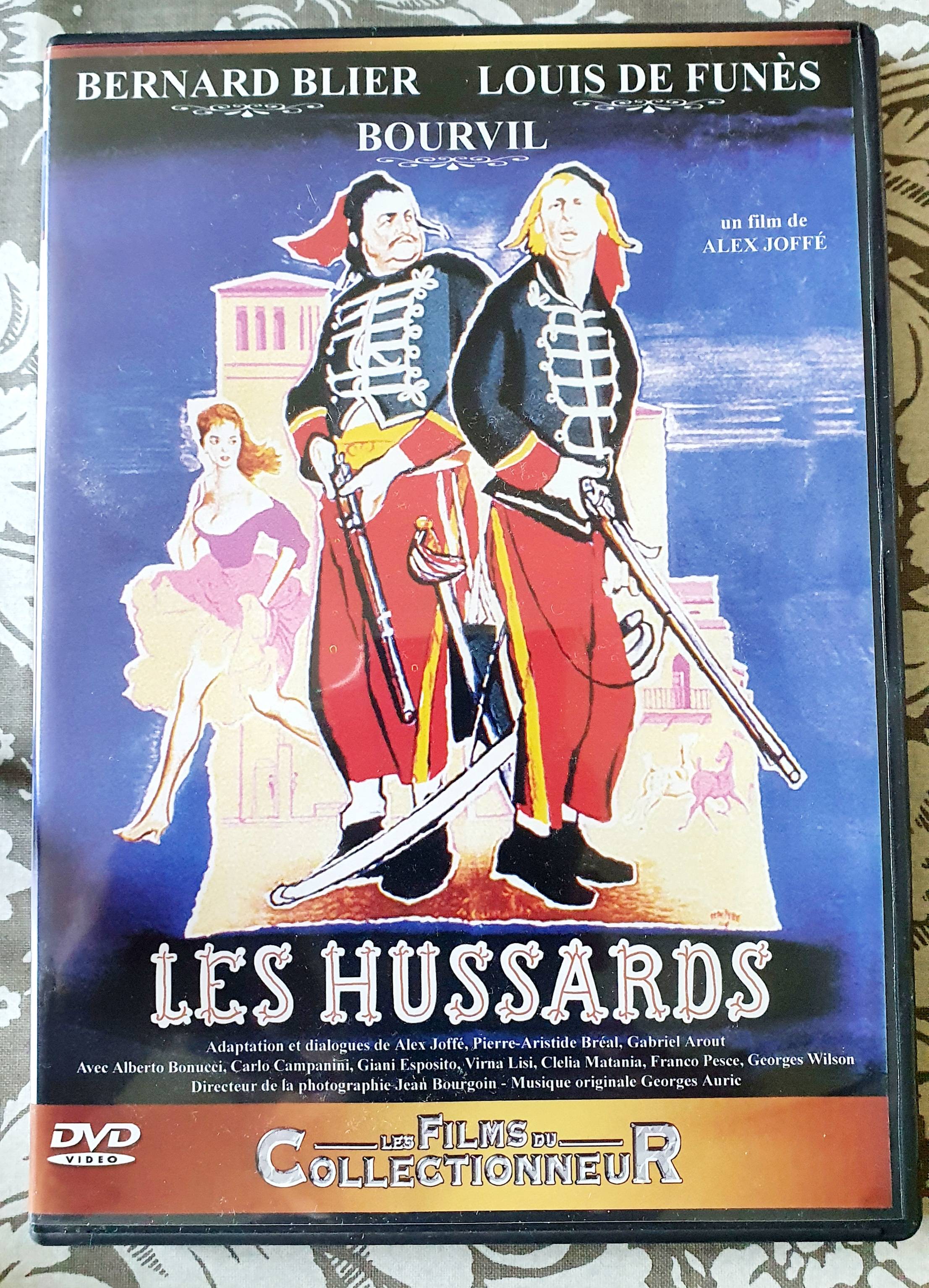 Vends DVD Les Hussards de Alex Joffé, noir et blanc très bon état