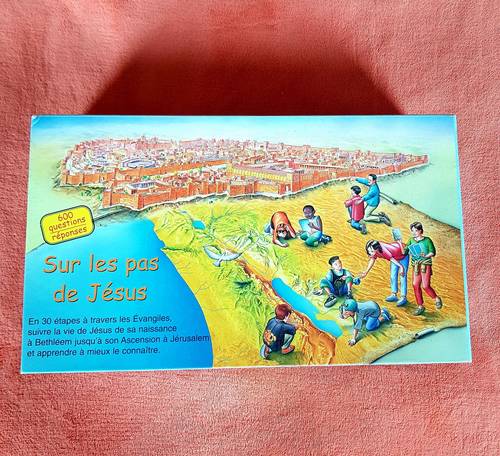 Vends Jeu "Sur les pas de Jésus" - dès 10 ans