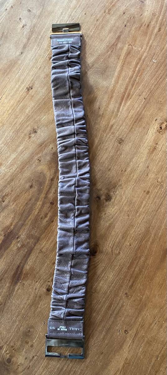 Vends jolie ceinture femme Caroll T70/75 cm tout cuir