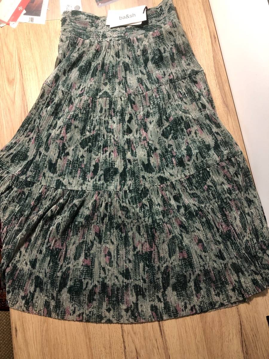 Vends très jolie jupe Voly verte Ba&sh