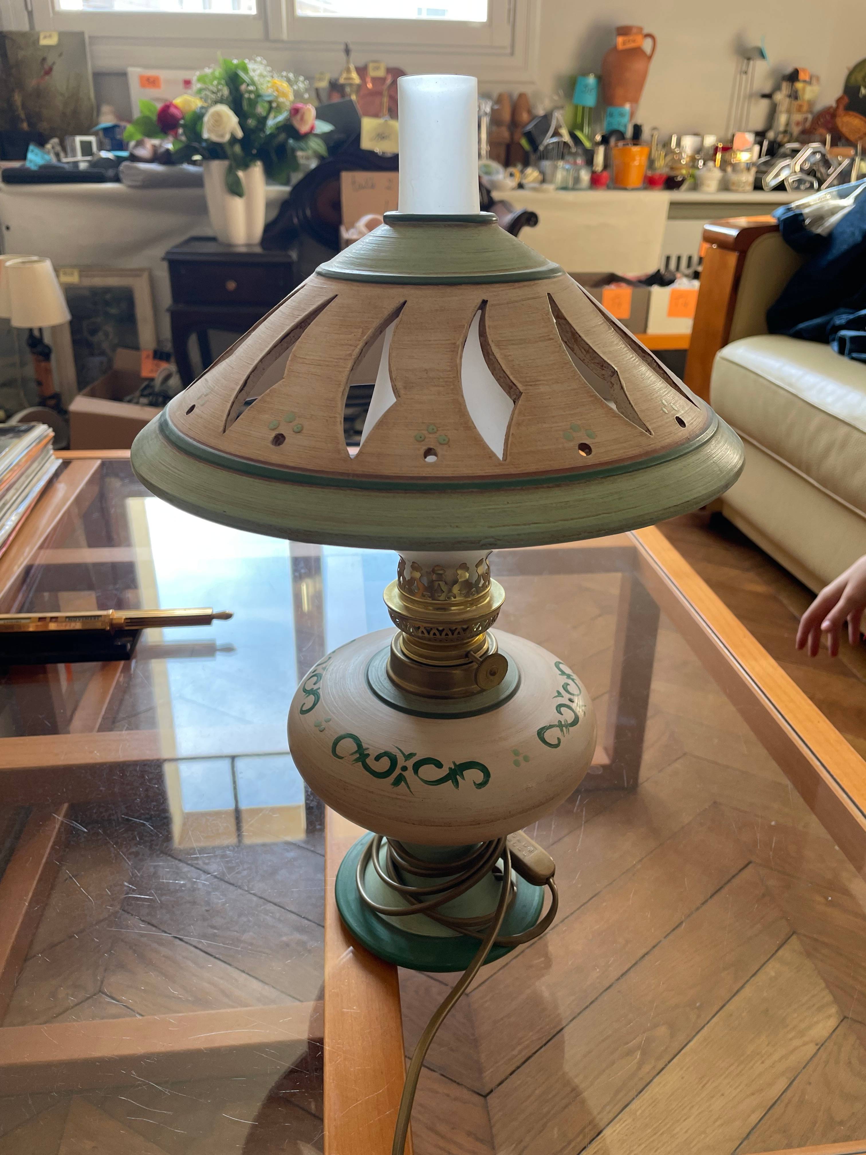 Vends Lampe artisanat Martiniquais très original