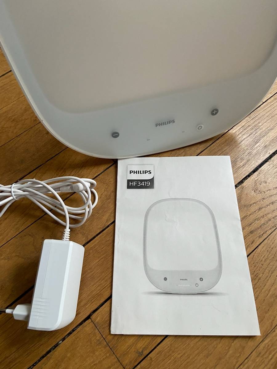 Vends lampe de luminothérapie Philips