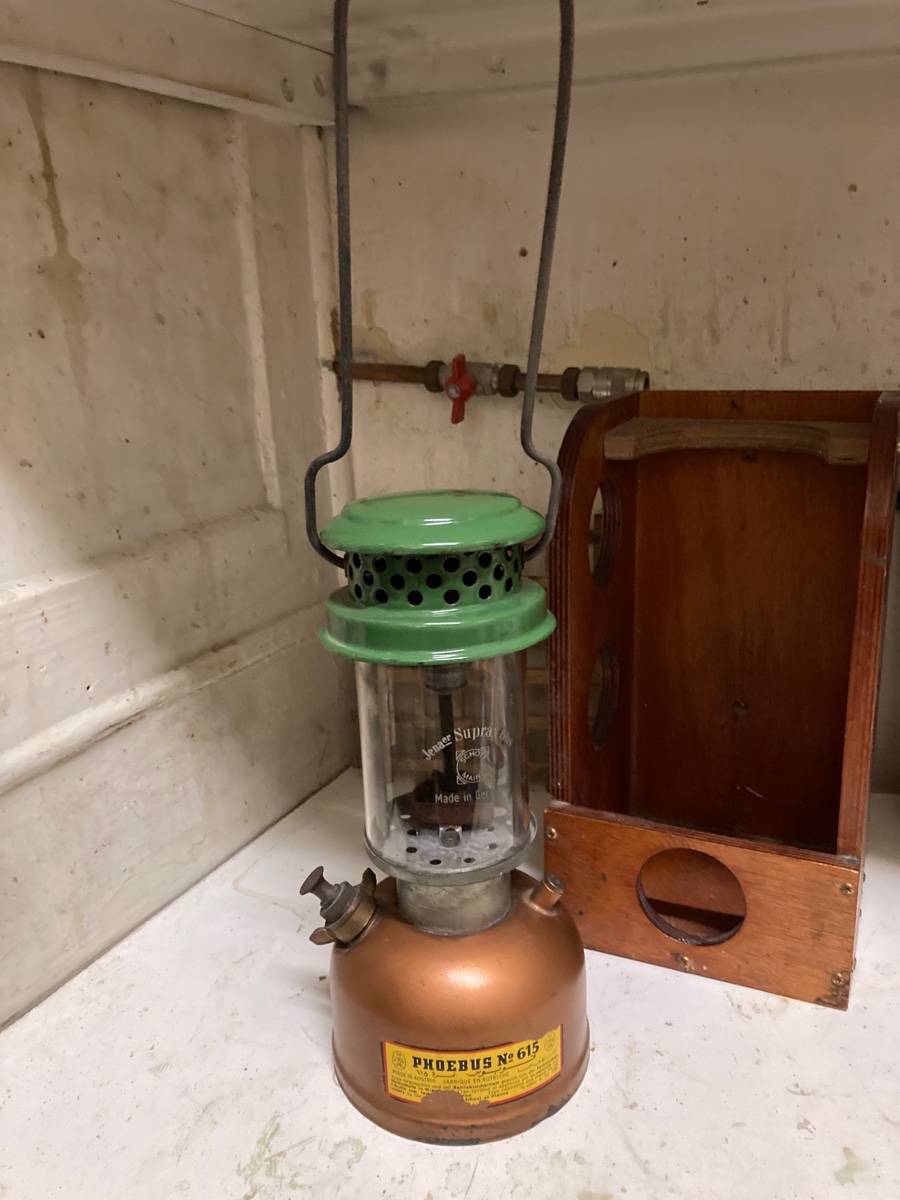 Lampe à Pression au Kérosène Modèle 300 CP de Fair, Italie, 1960s en vente sur