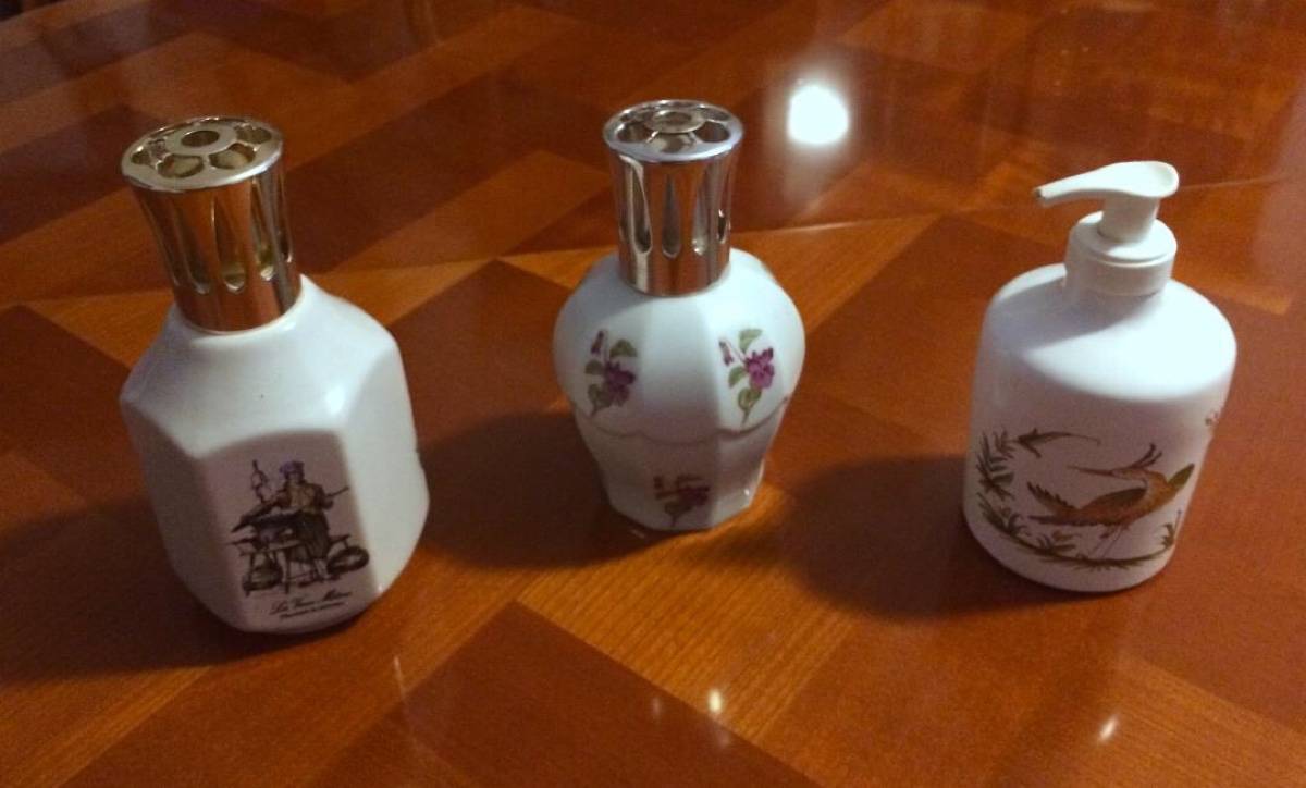 Je vends lampes berger et distributeur de savon