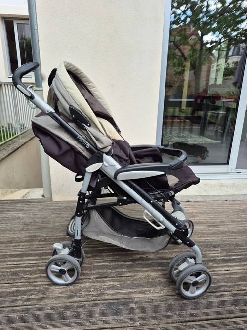 Vends landau poussette Peg Perego Pliko P3