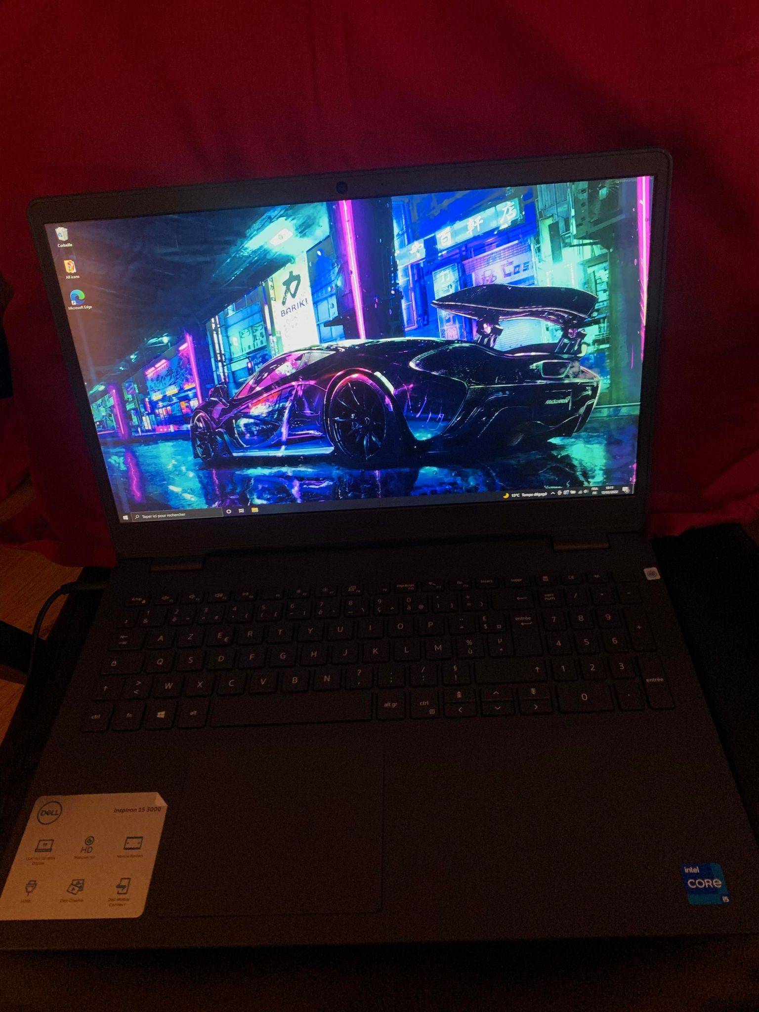 Vends laptop Inspiron 3501 Haute performance