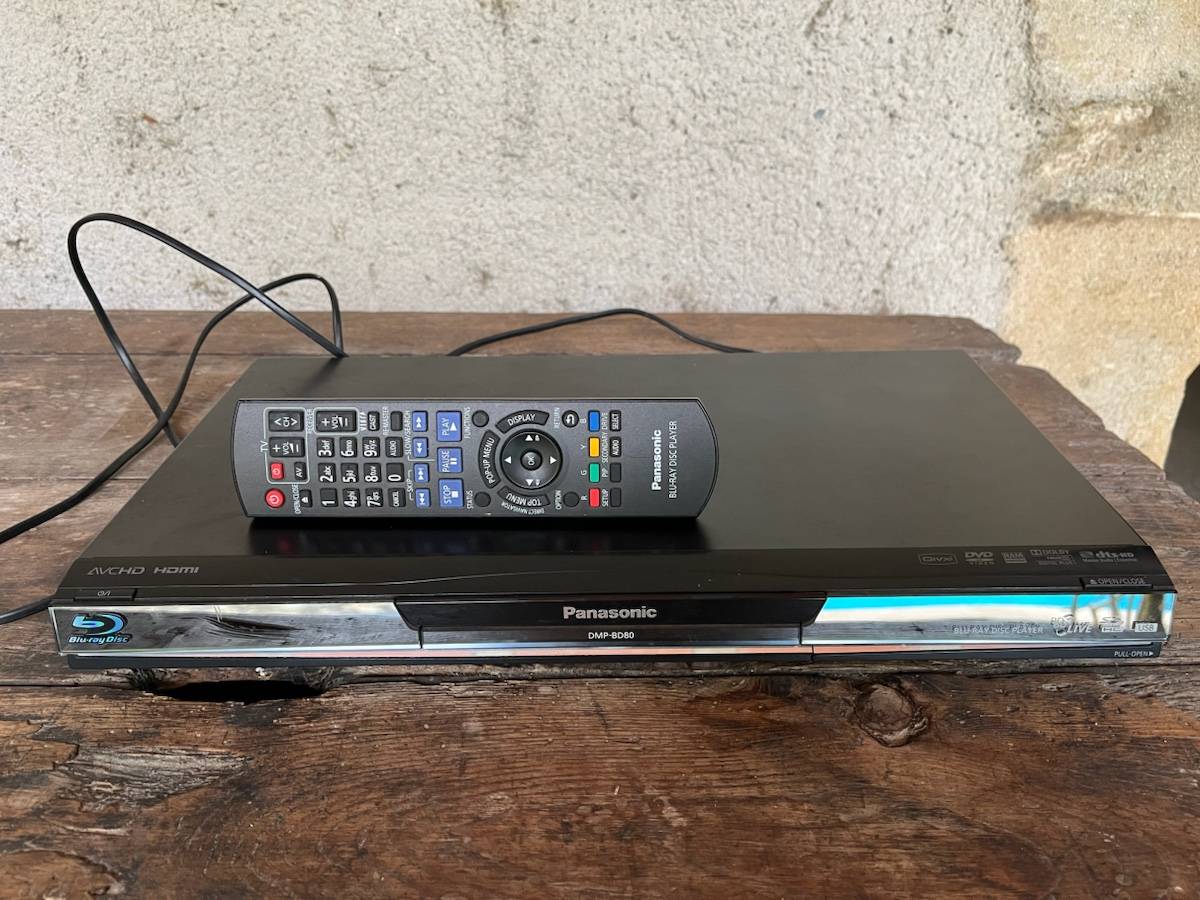 Vends lecteur blu ray disc Panasonic