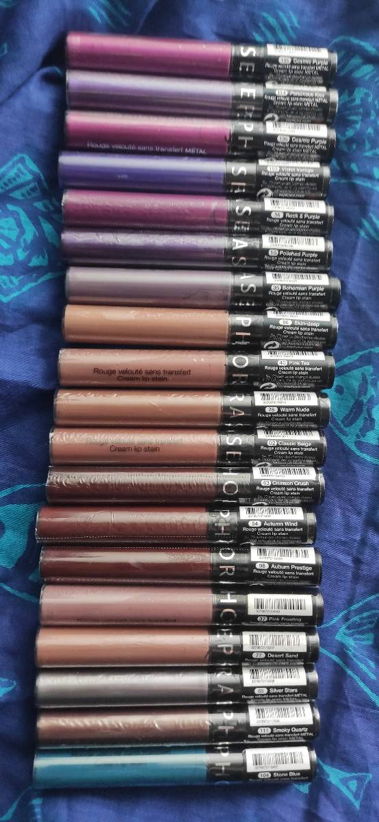 Vends lipsticks Sephora neufs scellés