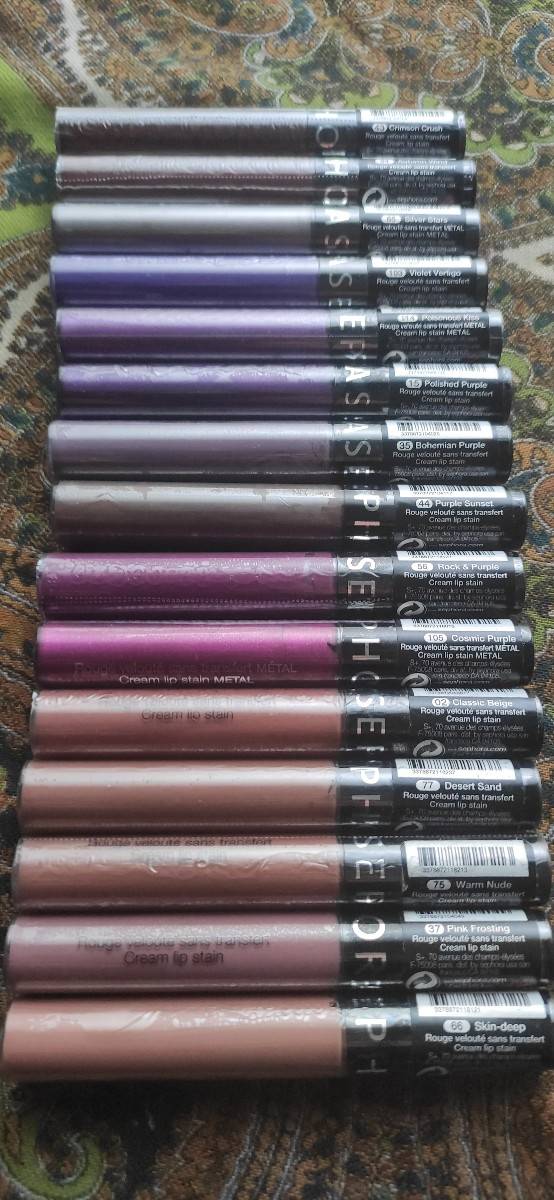 Vends lot lipsticks Sephora scellés
