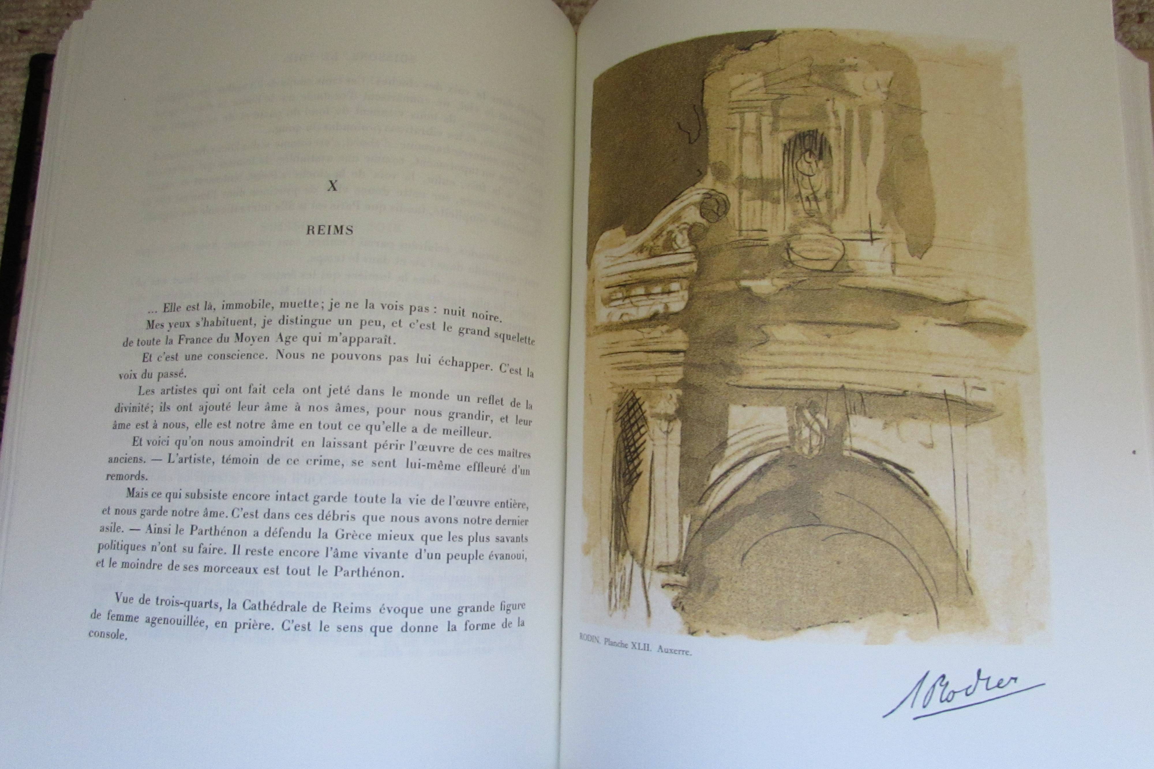 Vends livre : Les cathédrales de France, par Auguste Rodin