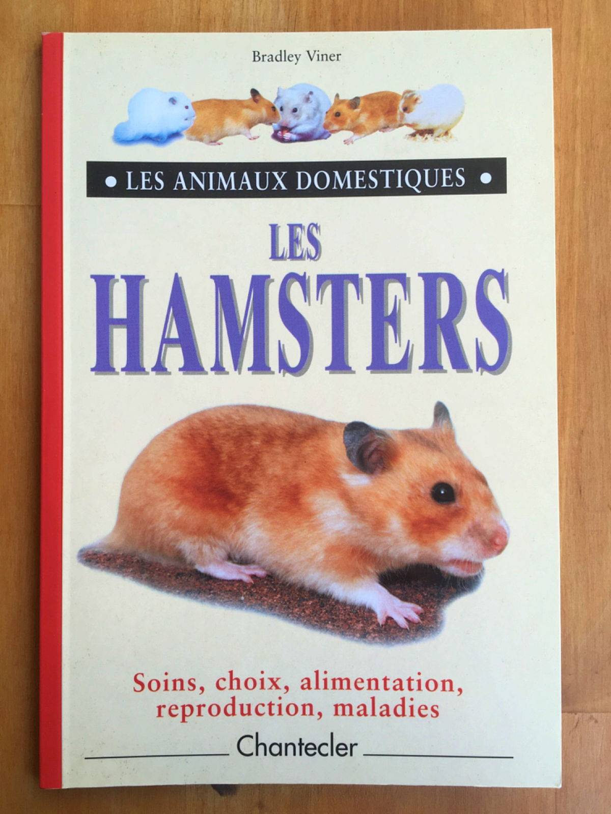 Vends livre sur les hamsters