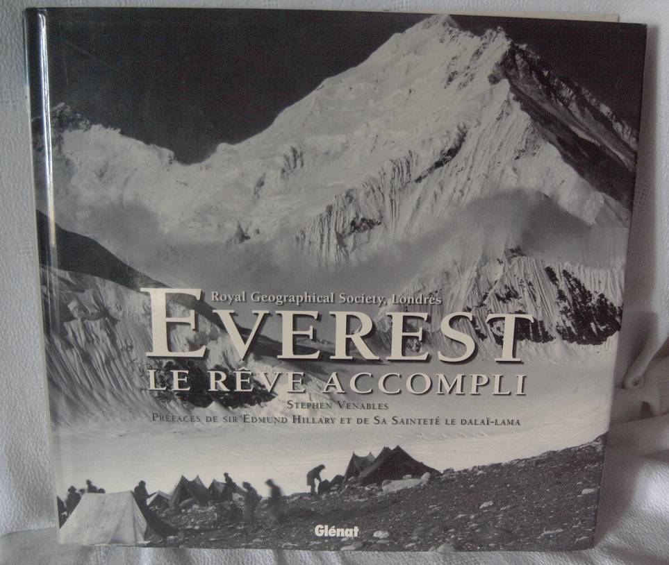 Vends livre d’histoire de la conquête de l’Everest