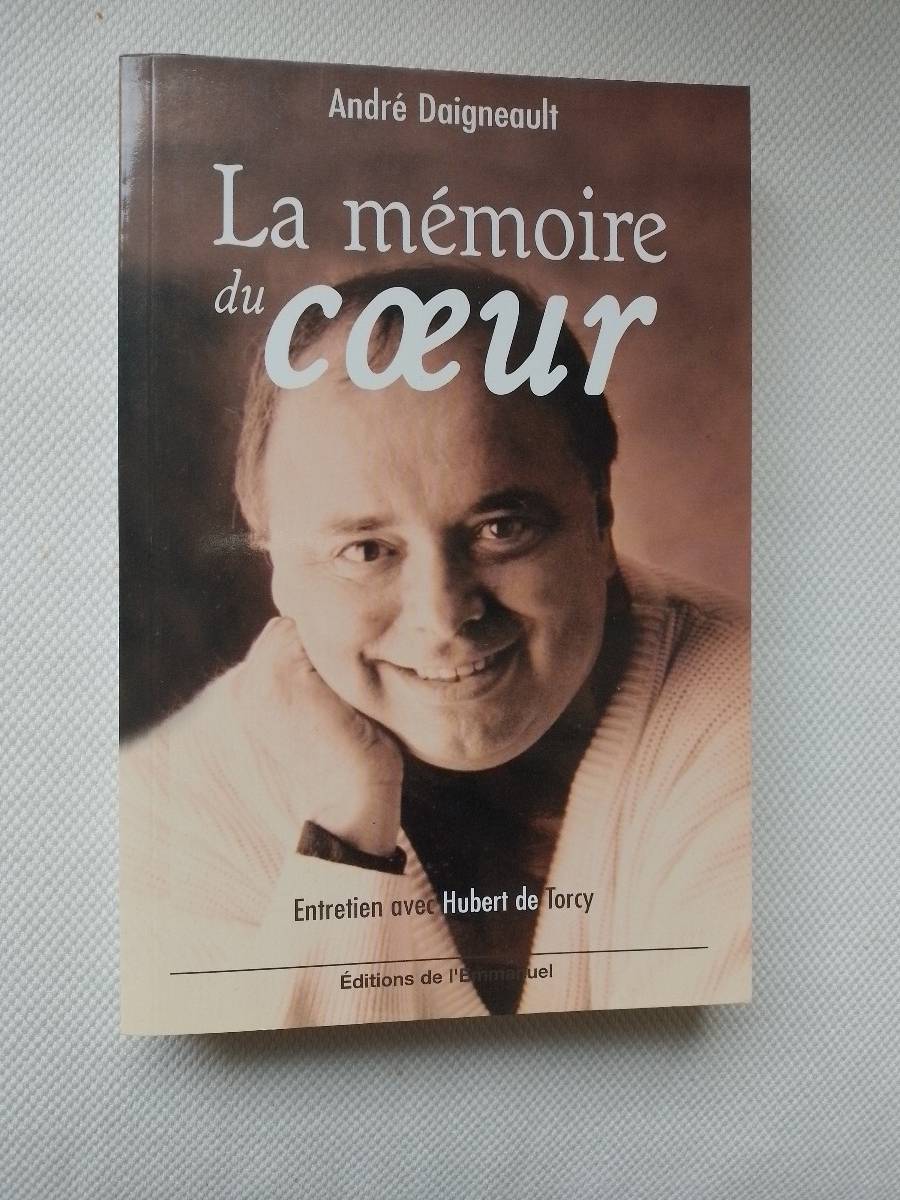 Vends livre : la mémoire du cœur