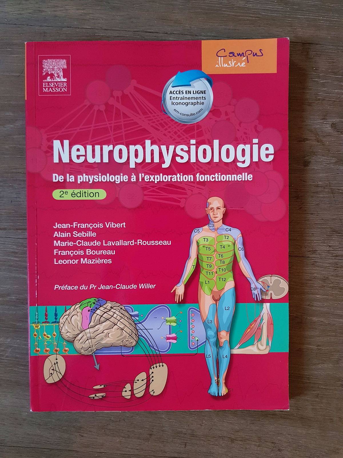 Vends livre "Neurophysiologie" de J.F Vibert