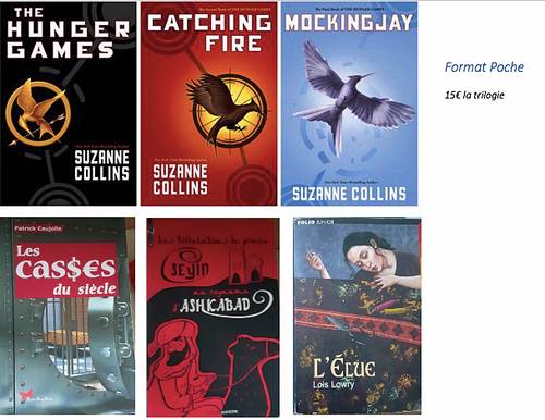Vends livres pour enfants/adolescents