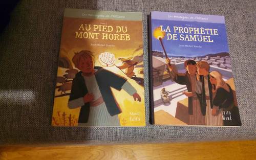 Vends livres ” Au pied du Mont Horeb” et ”la prophétie de Samuel”