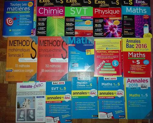 A Saisir - Vends livres scolaires Terminale S - PETITS PRIX
