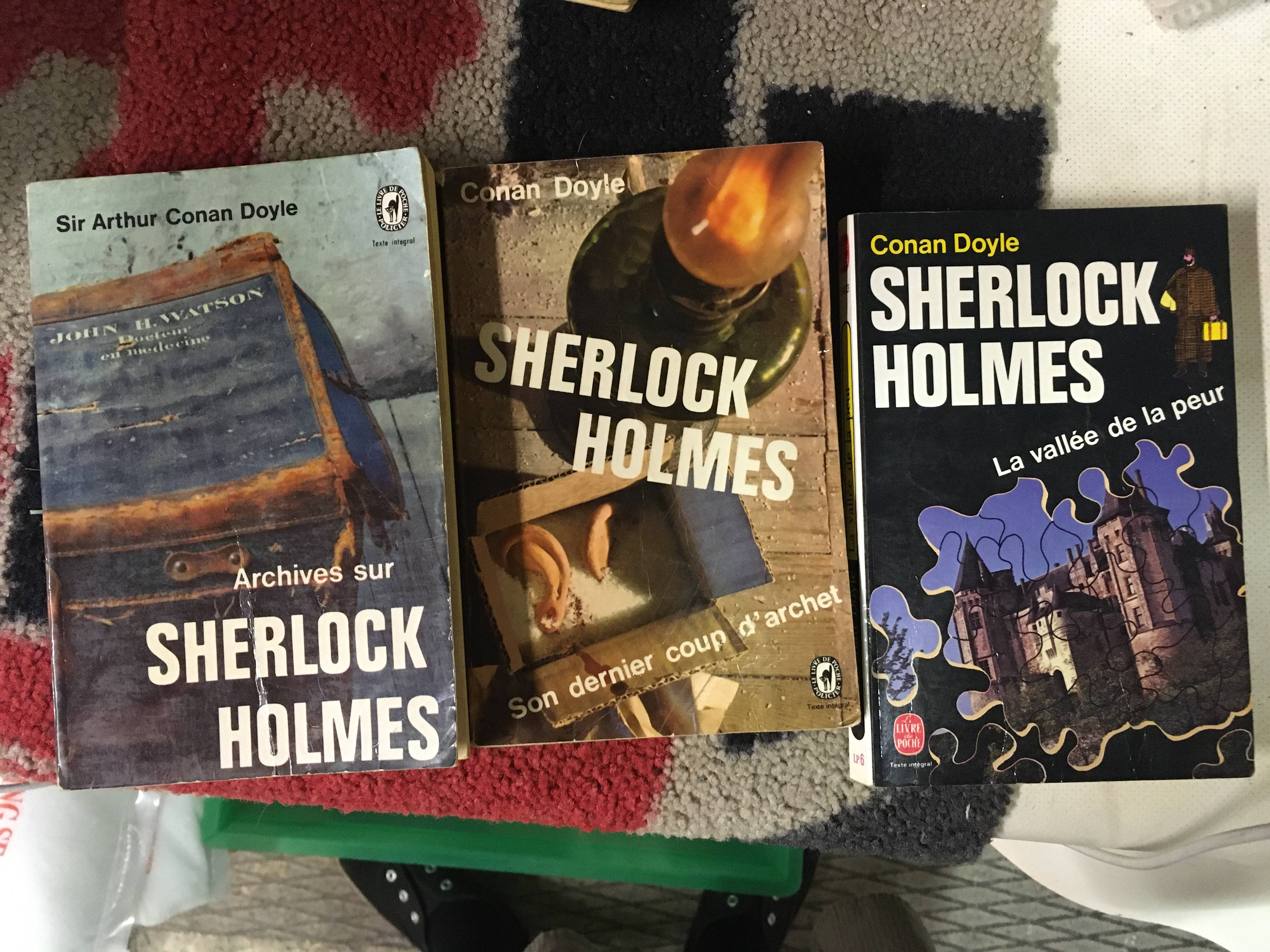Vends livres Sherlock Holmes de Conan Doyle on Gens de Confiance
