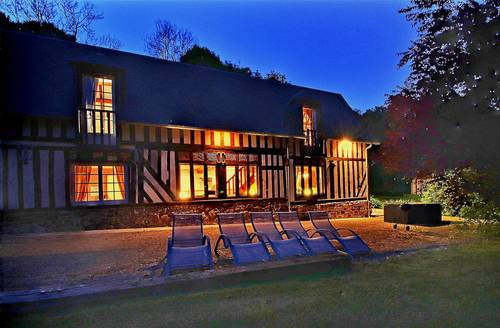 Vends maison d’hôtes 2 belles longères 200m² - 5 chambres/5 salles de bains - 25km Lisieux - Les Champeaux (61)