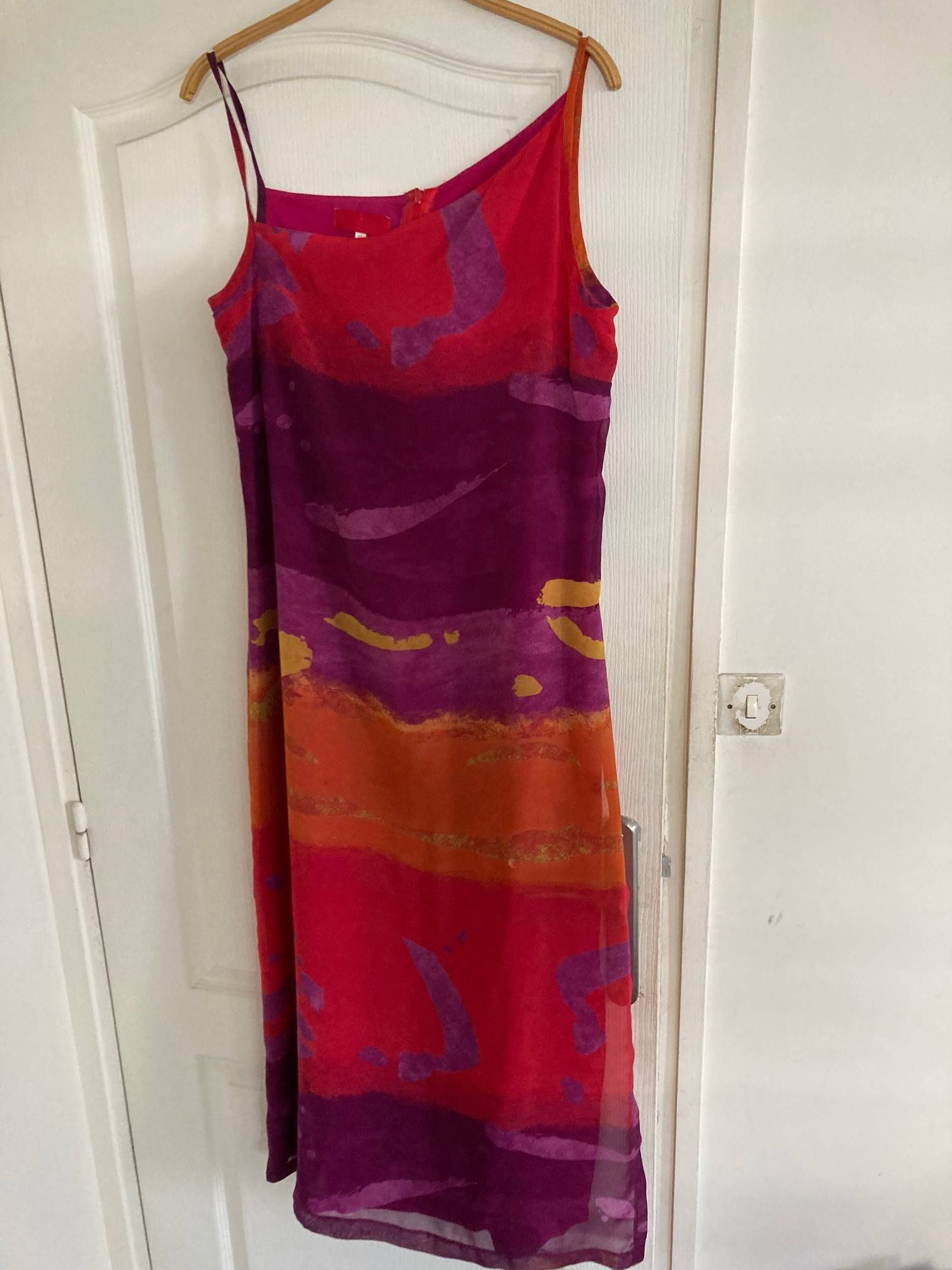 Vends robe longue ?� fleurs Vintage Devernois - Taille L sur Gens de Confiance