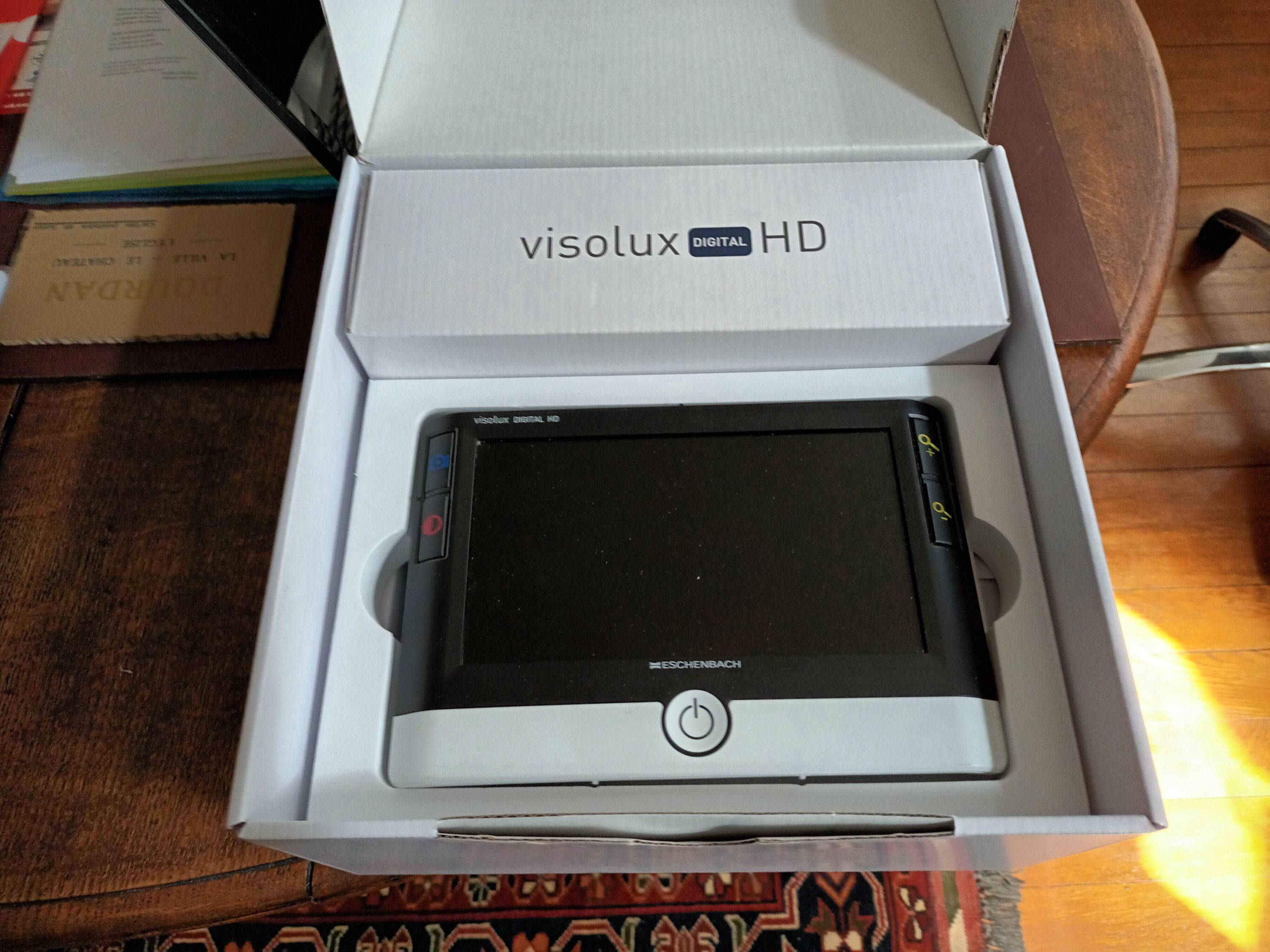 Vends loupe électronique Eschenbach Visolux Digital HD état neuf