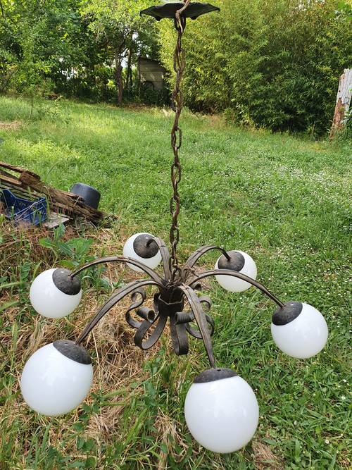 Luminaire fer forgé