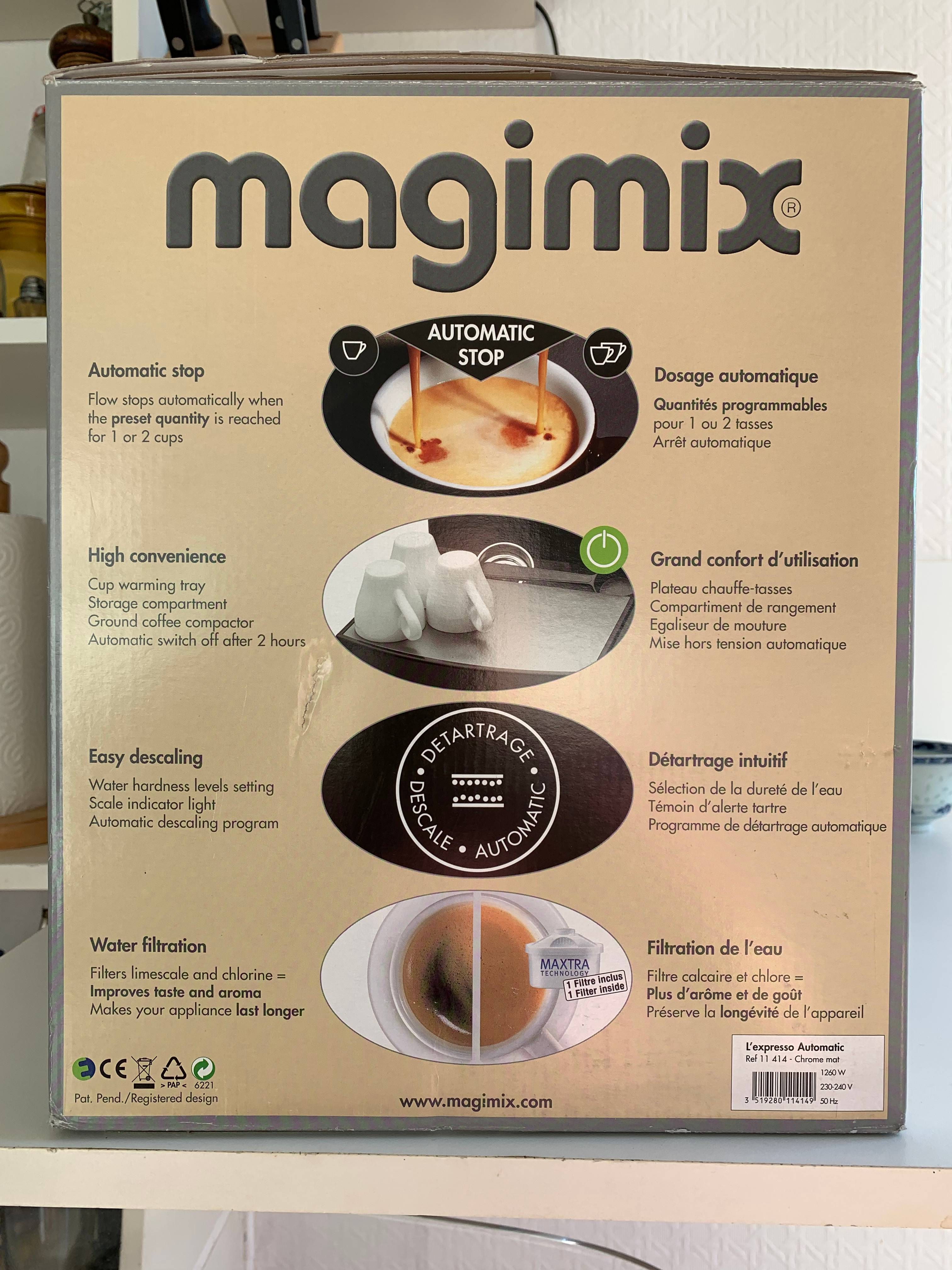 Vends machine à café Magimix Expresso sur Gens de Confiance