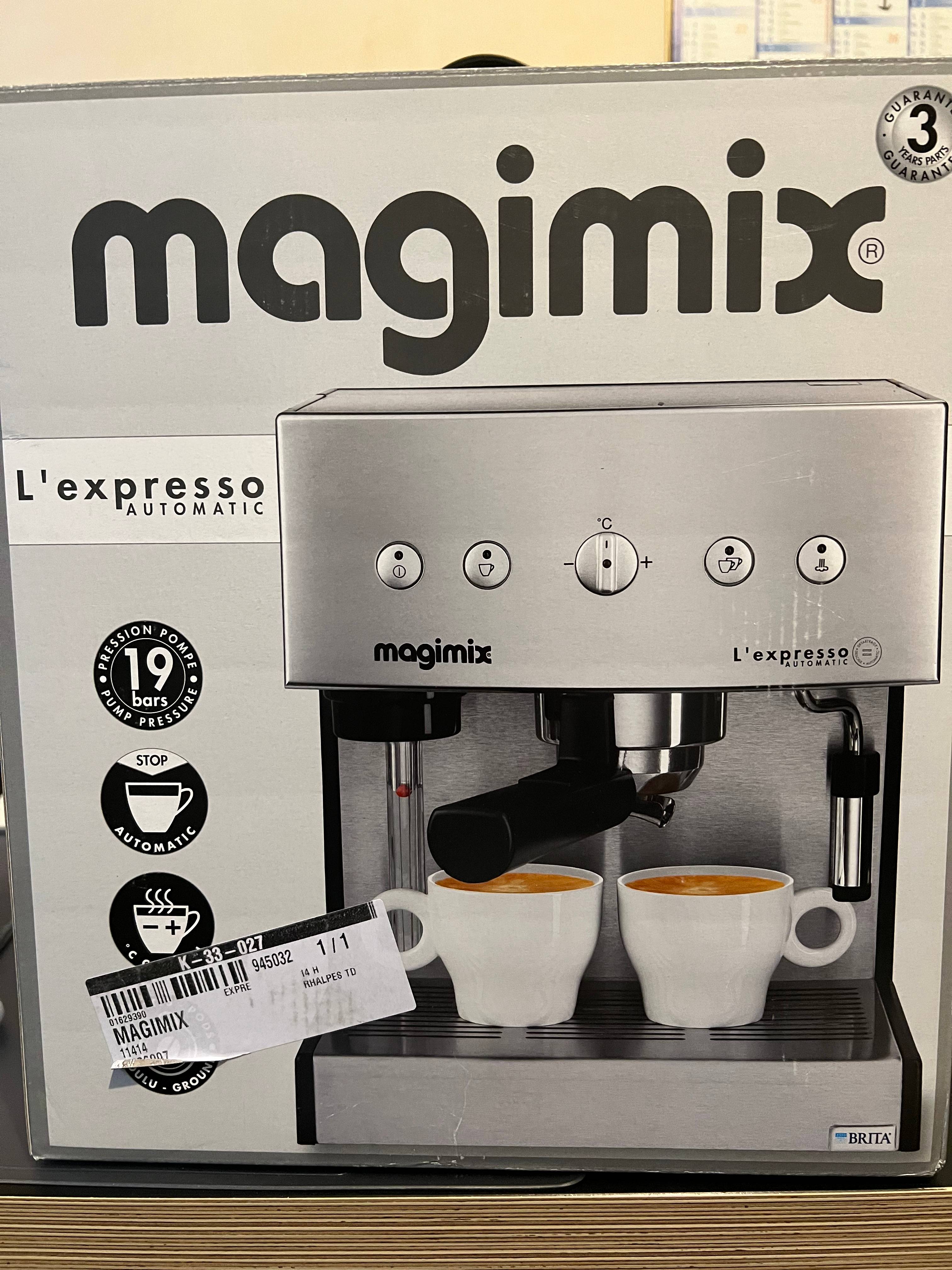 Vends machine à café Magimix, servie 2 fois; on Gens de Confiance
