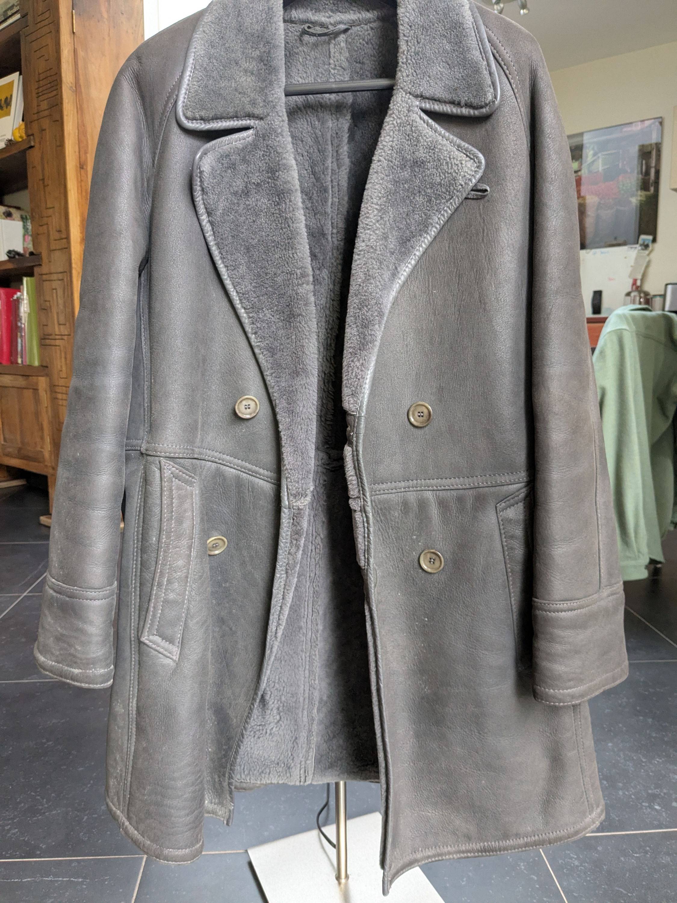 Vends manteau homme peau lainée - Taille 54