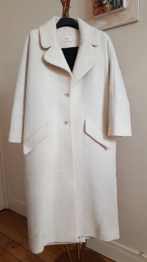 Vends Manteau laine Poppy "ba&sh" Taille 2 - Etat neuf