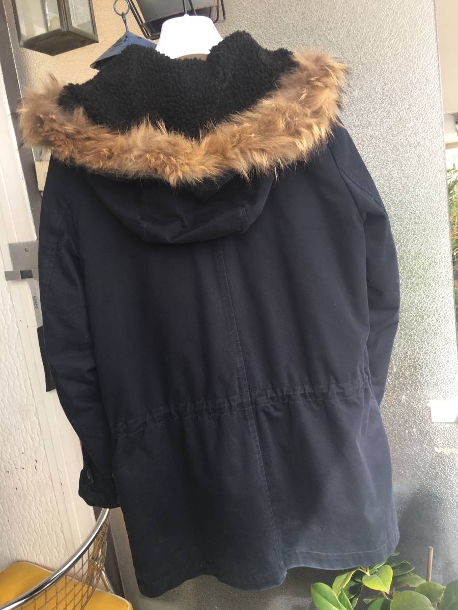 Vends manteau 3/4 MAJE T1 bleu marine