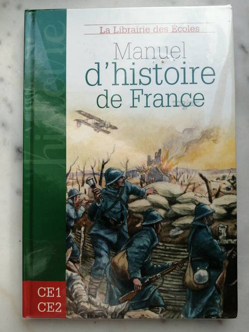Vends manuel histoire de France CE1 CE2
