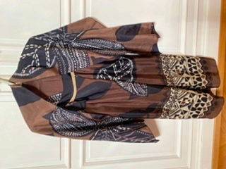 Vends une robe La Fée Maraboutée en soie taille 40