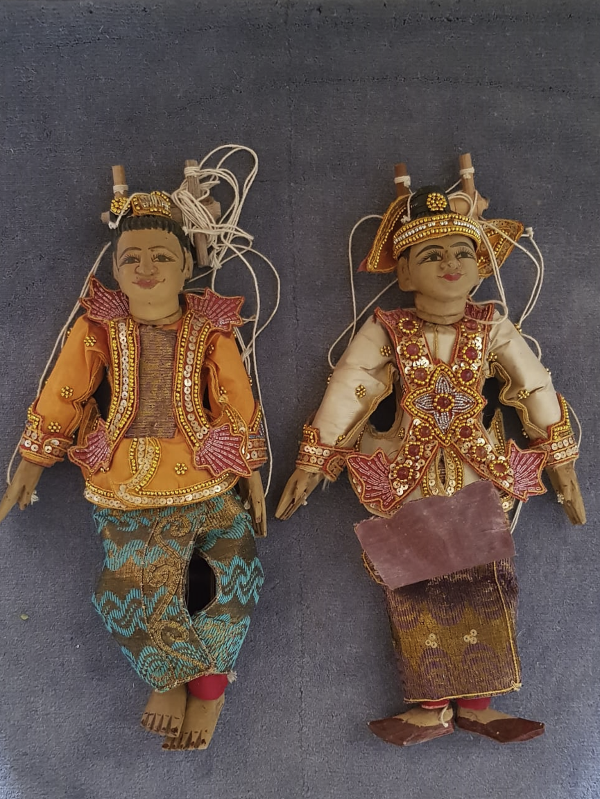 Vends marionnettes asiatiques