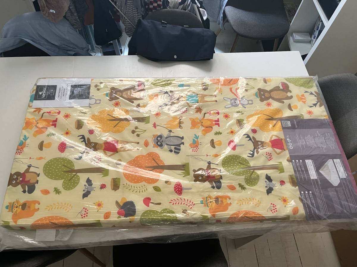 Vends matelas Lorelli bébé 60/120 neuf