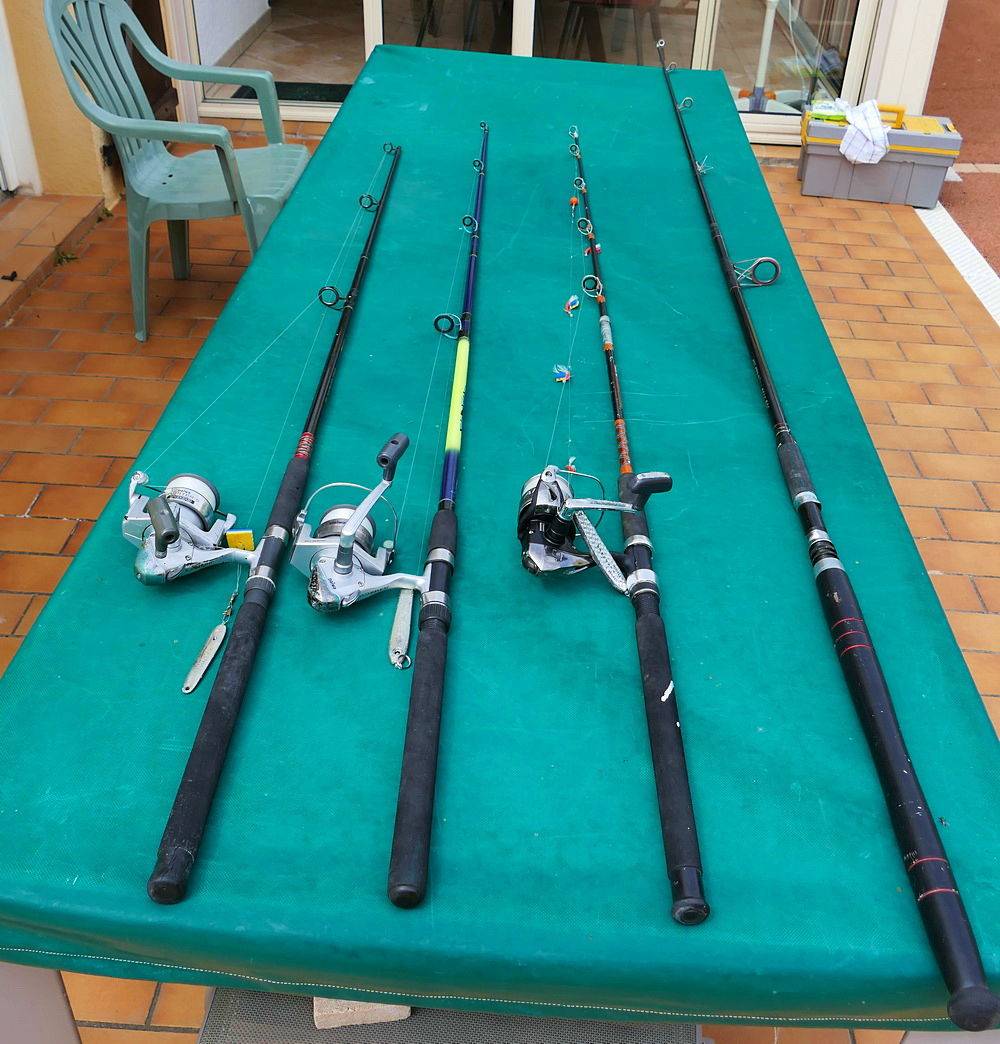 Ancien matériel de pêche - France