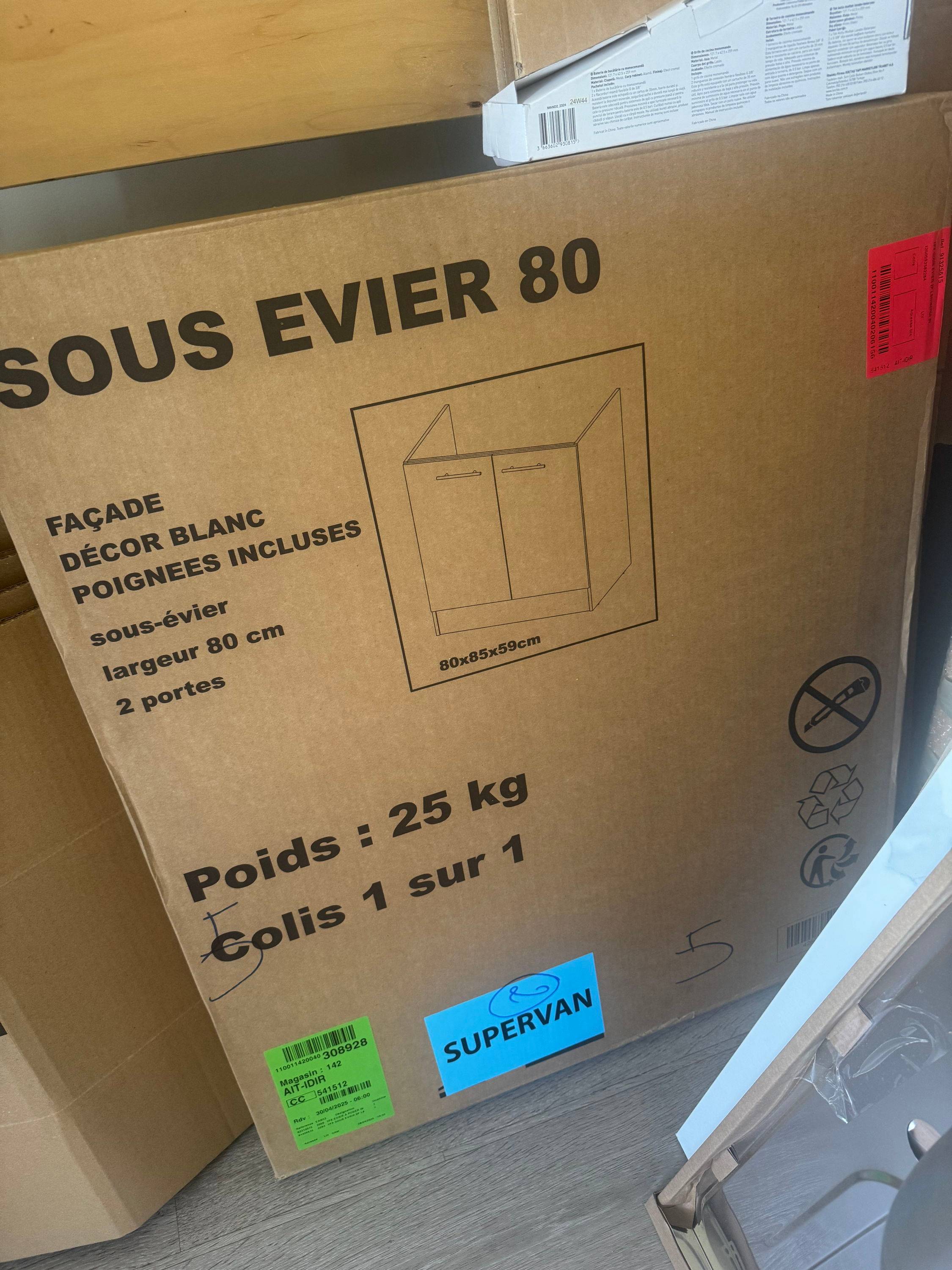 Vends meuble sous lavabo, tout neuf