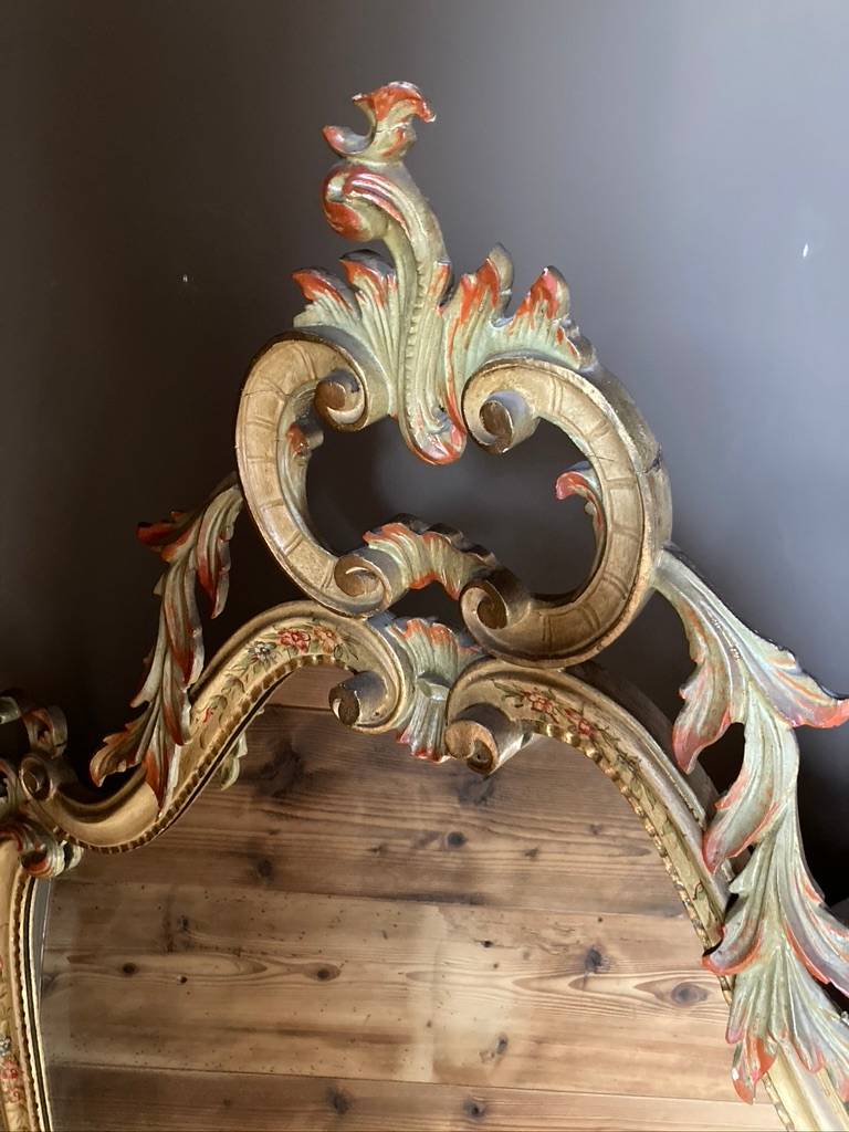 Vends miroir patiné