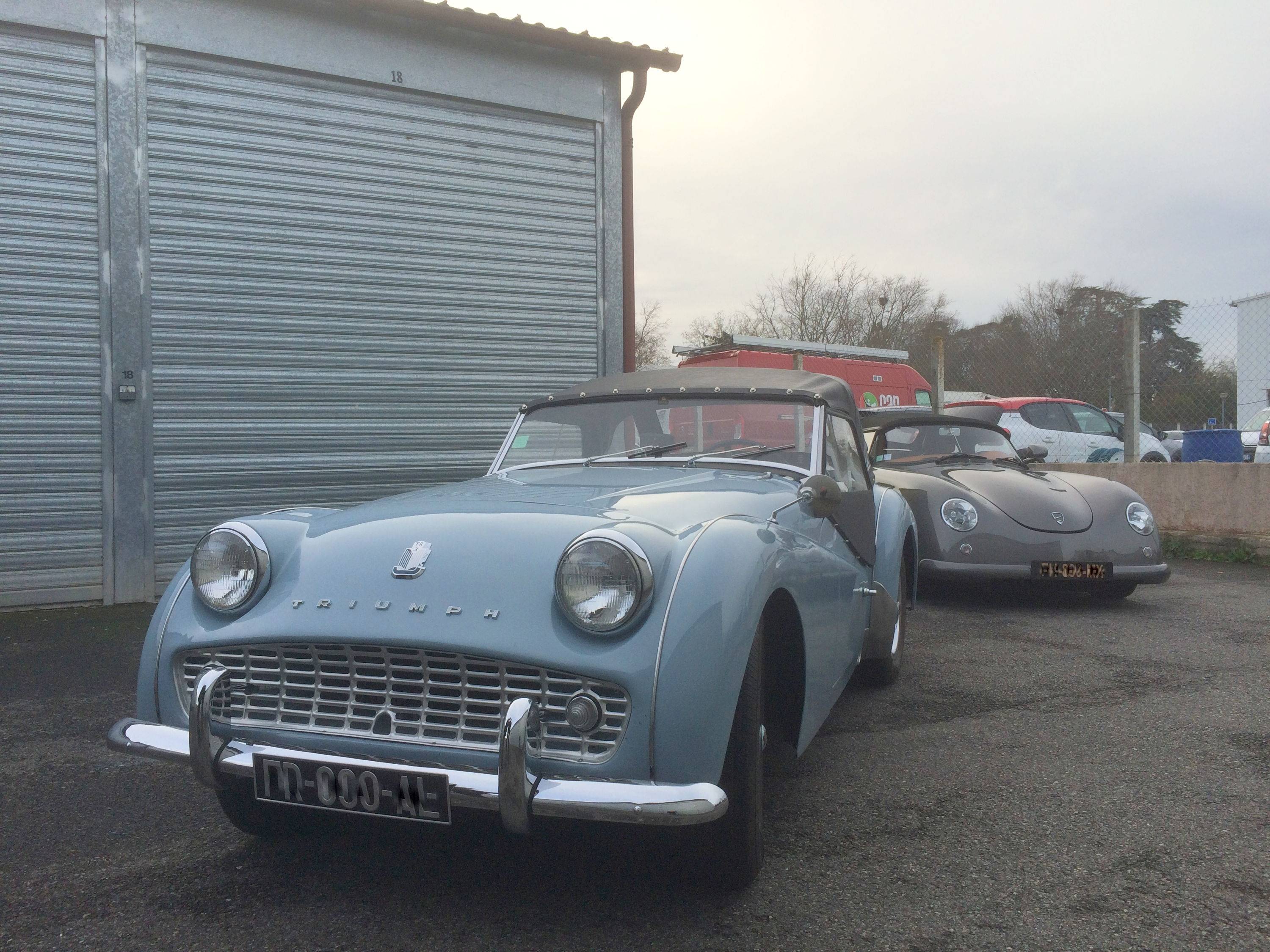 Triumph TR3 A de 1959 avec overdrive