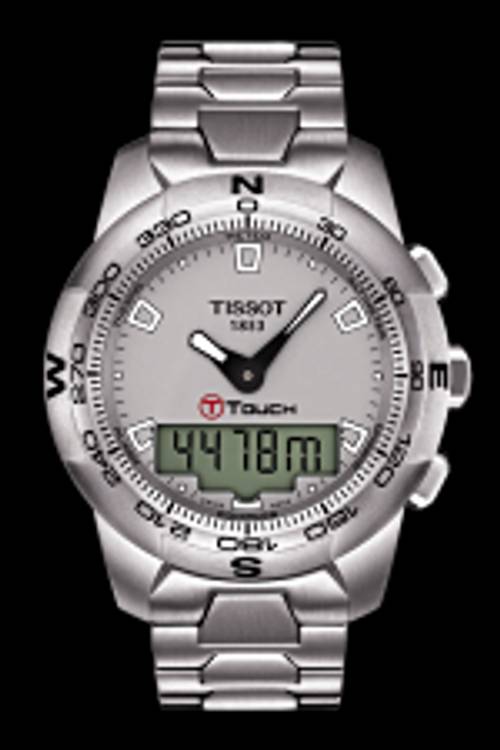 Vends montre Tissot T-Touch acier