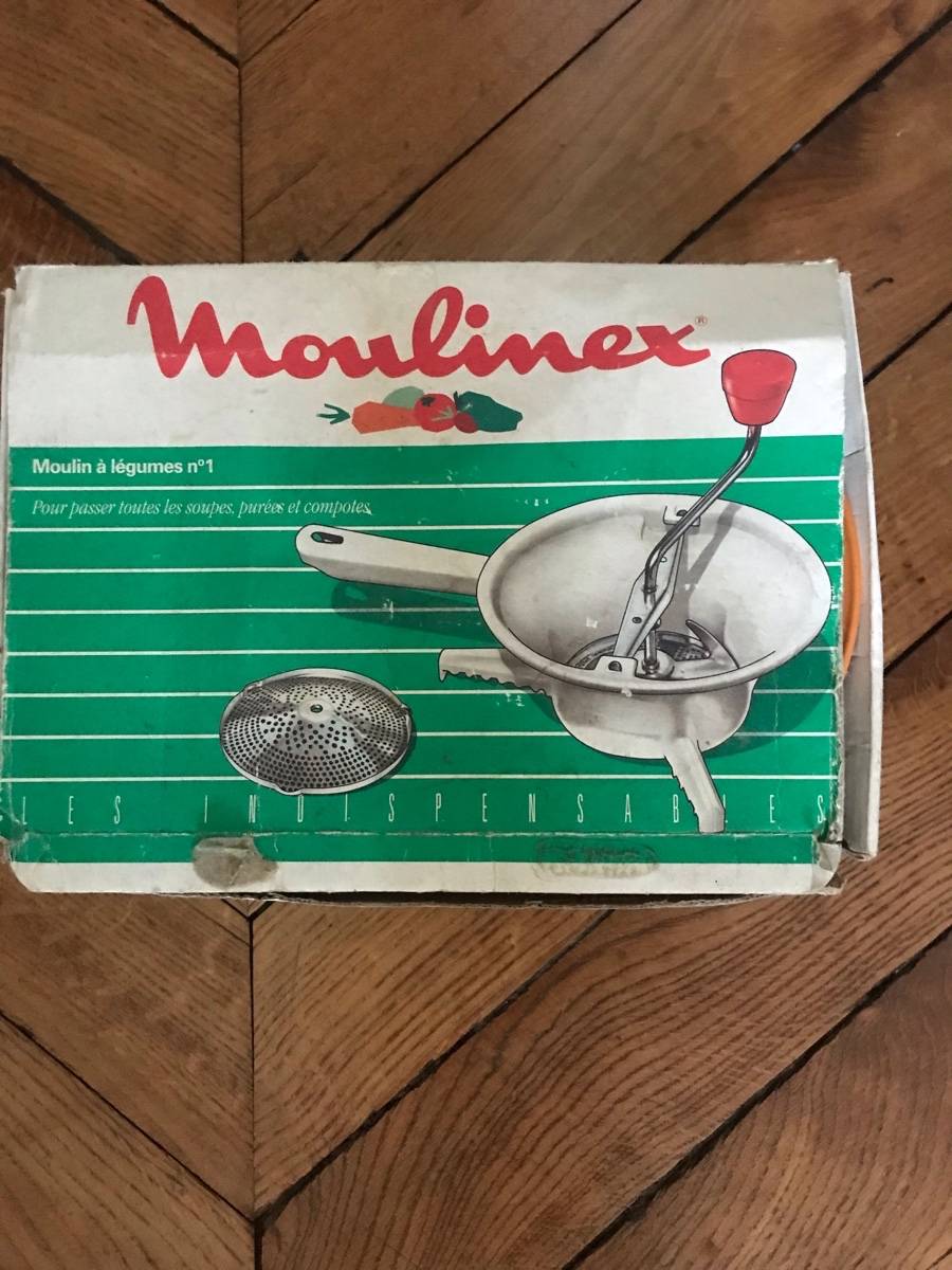 Vends moulin à légumes vintage Moulinex