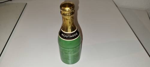 Vends pot à moutarde moutardier bouteille de Champagne
